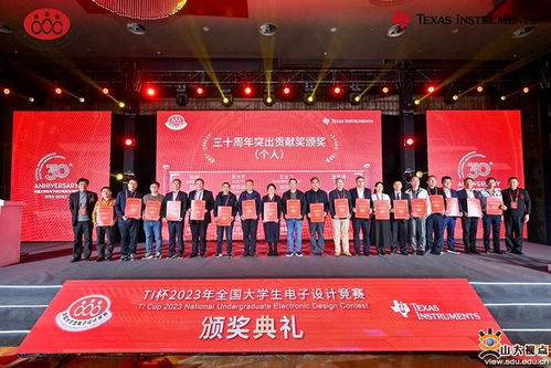 山大师生在全国大学生电子设计竞赛三十周年庆典中荣获多项荣誉，共铸辉煌未来
